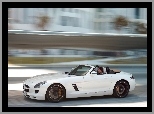 Kobieta, Mercedes-Benz SLS Roadster, AMG