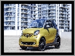 Wieżowce, Smart Fortwo Cabrio 2017, Ulica